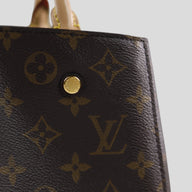 Louis Vuitton Montaigne BB Bag in Brown