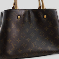 Louis Vuitton Montaigne BB Bag in Brown