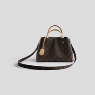 Louis Vuitton Montaigne BB Bag in Brown