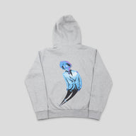 Louis Vuitton Neon Working Man Hoodie in Grey