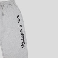 Louis Vuitton Neon Working Man Sweatpants in Grey