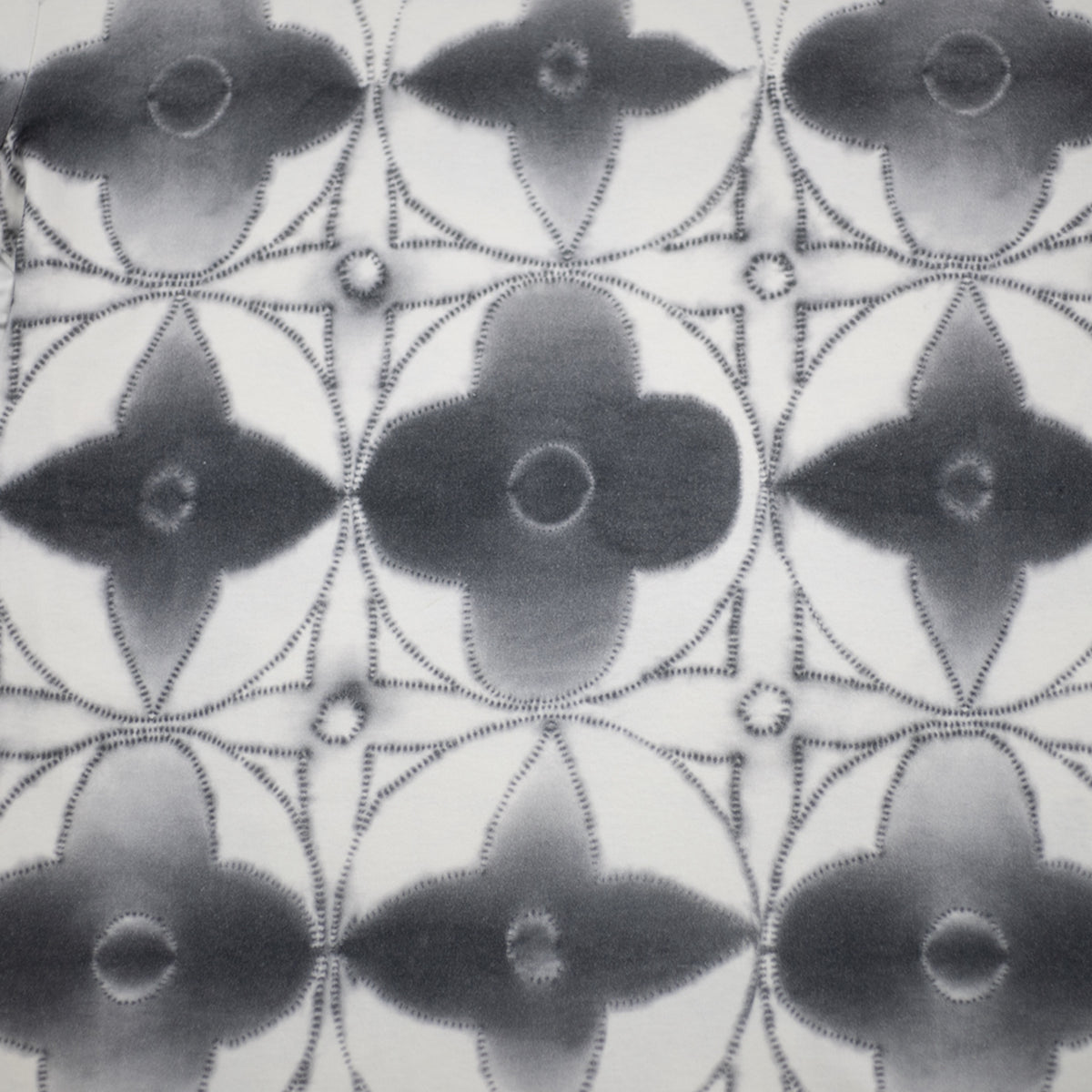 Louis Vuitton Printed Shibori Tie-Dye Tee in White