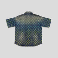Louis Vuitton Rainbow Monogram Denim Shirt in Blue