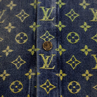 Louis Vuitton Rainbow Monogram Denim Shirt in Blue