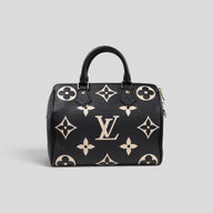 Louis Vuitton Speedy Bandoulière 25 Bicolor Monogram Empreinte