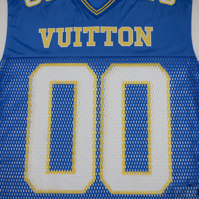 Louis Vuitton Sporty Jersey in Blue / Yellow