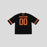 Louis Vuitton Sporty Monogram Jersey in Black / Orange