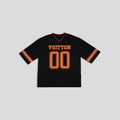 Louis Vuitton Sporty Monogram Jersey in Black / Orange