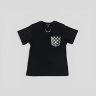 Louis Vuitton Women's Monogram Pocket T-Shirt in Black