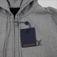 Louis Vuitton Wool Hoodie in Grey