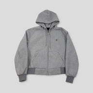Louis Vuitton Wool Hoodie in Grey