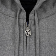Louis Vuitton Wool Hoodie in Grey