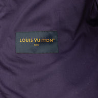 Louis Vuitton Workwear Monogram Embossed Suede Jacket in Purple