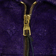 Louis Vuitton Workwear Monogram Embossed Suede Jacket in Purple