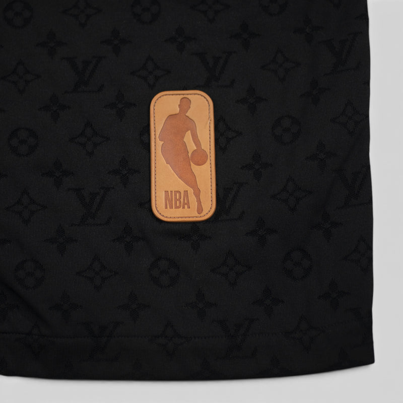 Louis Vuitton X NBA Monogram Button Up Shirt in Black