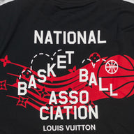 Louis Vuitton X NBA Multi Logo Tee in Black