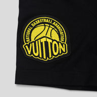 Louis Vuitton X NBA Multi Logo Tee in Black