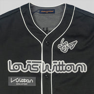 Louis Vuitton Baseball Shirt in Black