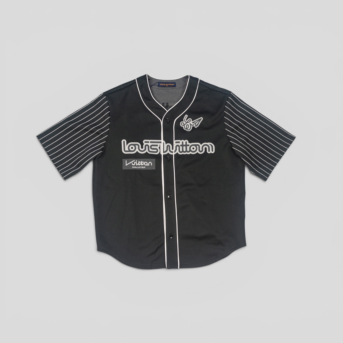 Louis Vuitton Baseball Shirt in Black