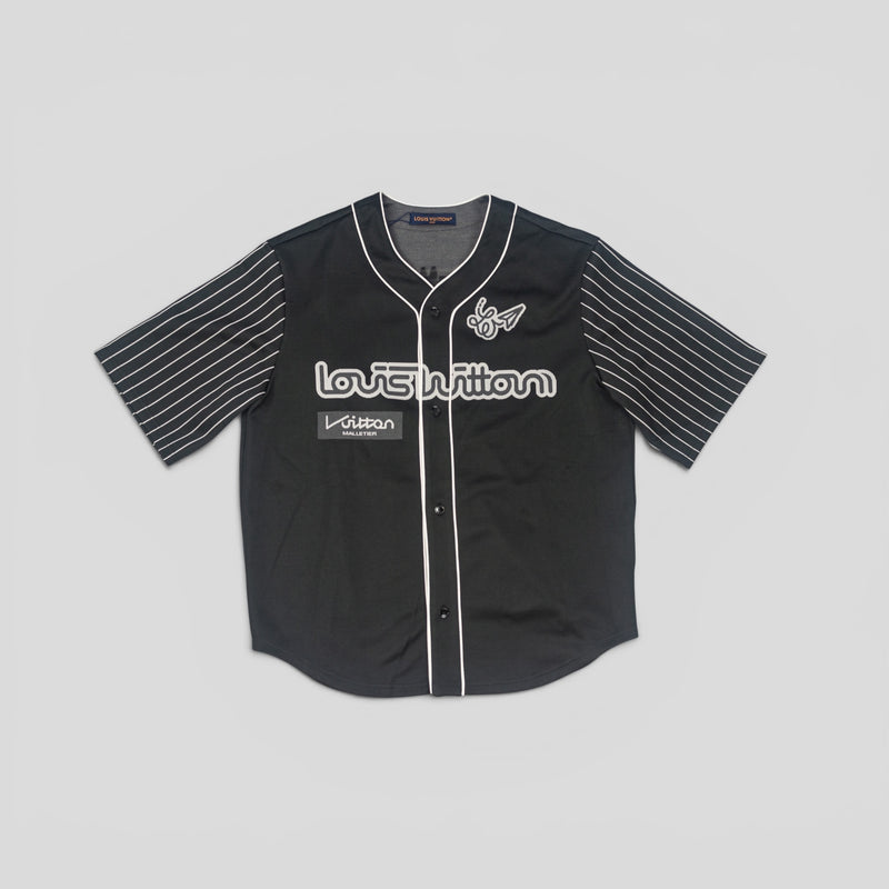 Louis Vuitton Baseball Shirt in Black