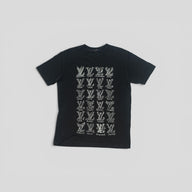 Louis Vuitton Cartoon Logos T-Shirt in Black