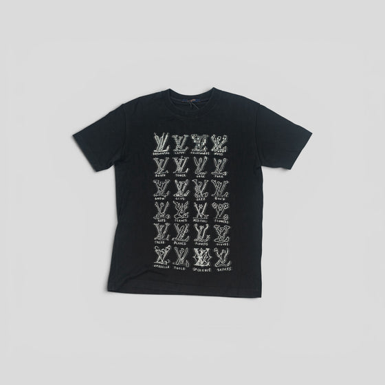 Louis Vuitton Cartoon Logos T-Shirt in Black — authenticated Louis Vuitton at CLB XXIII