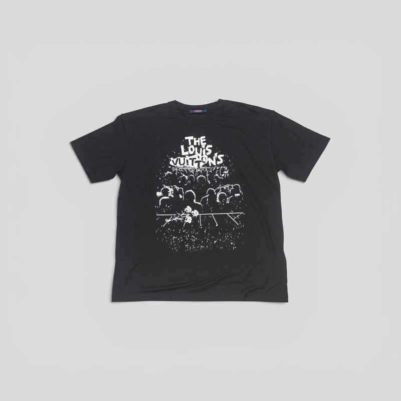 Louis Vuitton Concert Print Tee in Black