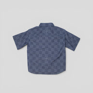 Louis Vuitton Damier Chambray Denim Shirt in Blue
