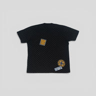 Louis Vuitton Damier Graphic Signature Short Sleeve Crewneck in Black