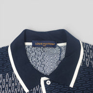 Louis Vuitton Damier Jacquard Quilted Cotton Button Up Shirt