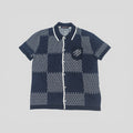 Louis Vuitton Damier Jacquard Quilted Cotton Button Up Shirt