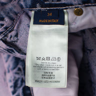 Louis Vuitton Frayed Monogram Double Knee Carpenter Pants