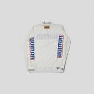 Louis Vuitton Graphic Mesh Long-Sleeved T-Shirt in White