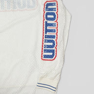 Louis Vuitton Graphic Mesh Long-Sleeved T-Shirt in White