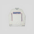 Louis Vuitton Graphic Mesh Long-Sleeved T-Shirt in White
