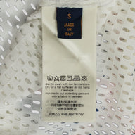 Louis Vuitton Graphic Mesh Long-Sleeved T-Shirt in White