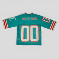 Louis Vuitton Hockey Jersey Tee in Turquoise/Orange