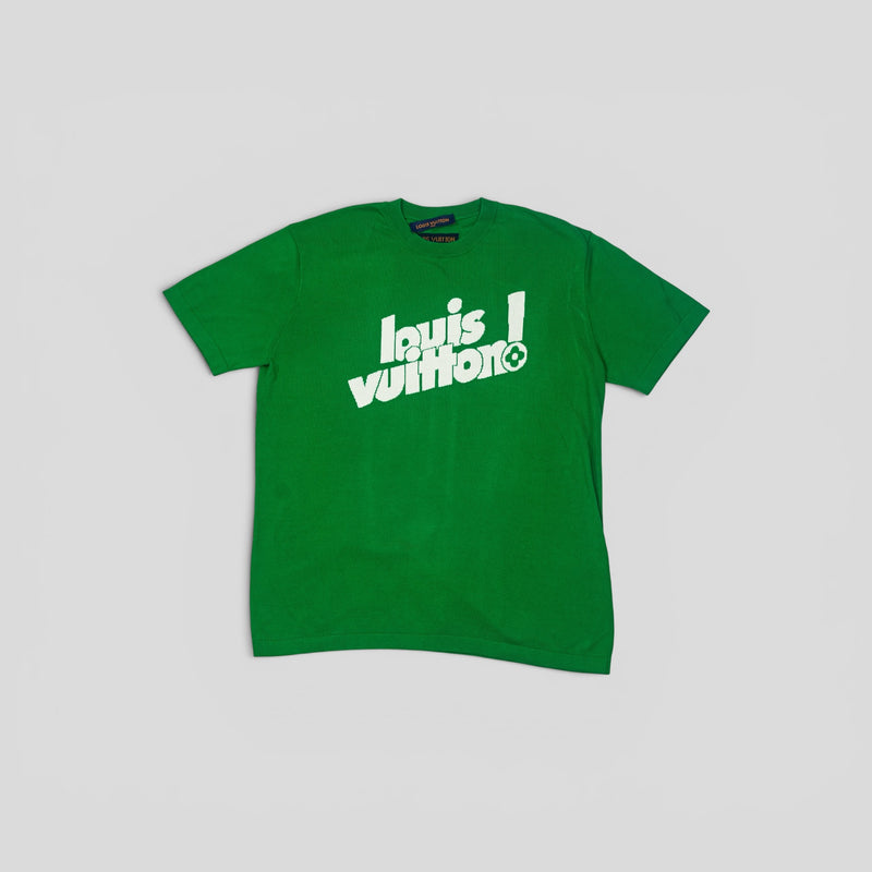Louis Vuitton Knit Short Sleeve Shirt in Green