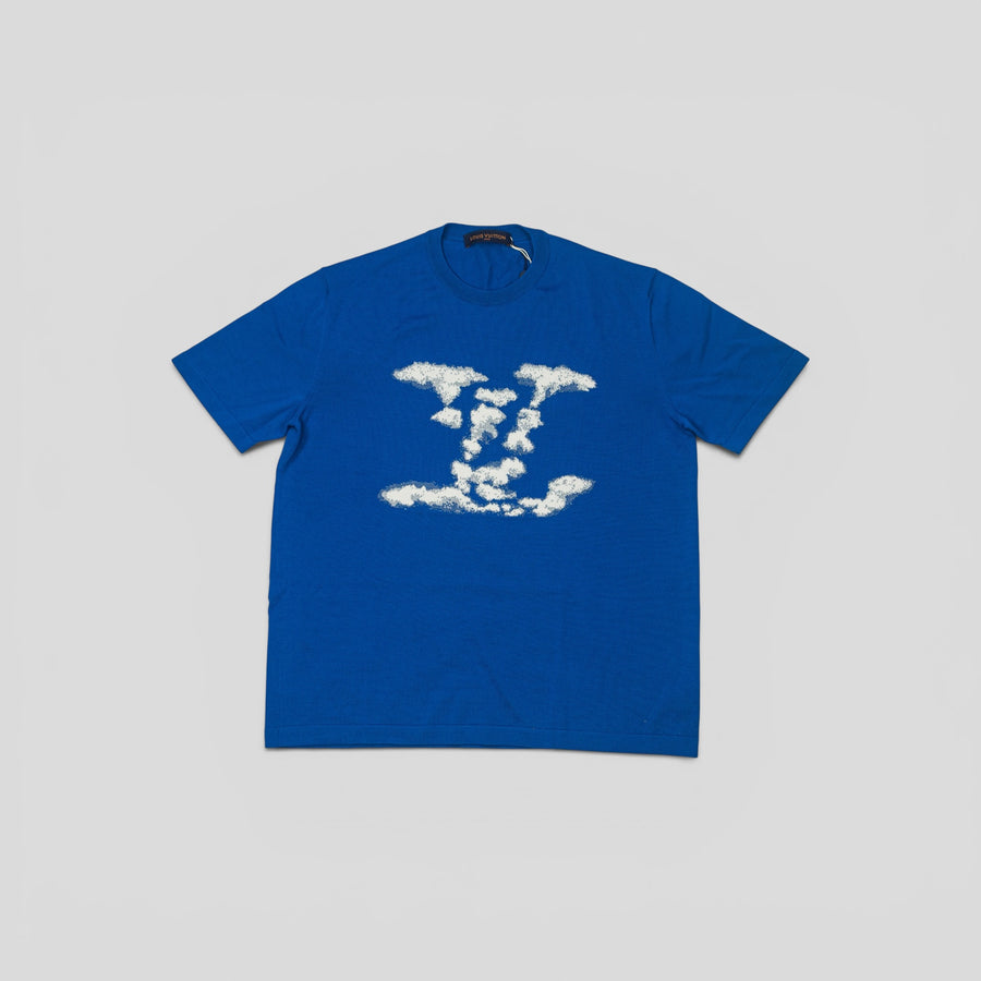 Louis Vuitton LV Cloud Jacquard Tee in Blue — authenticated Louis Vuitton at CLB XXIII
