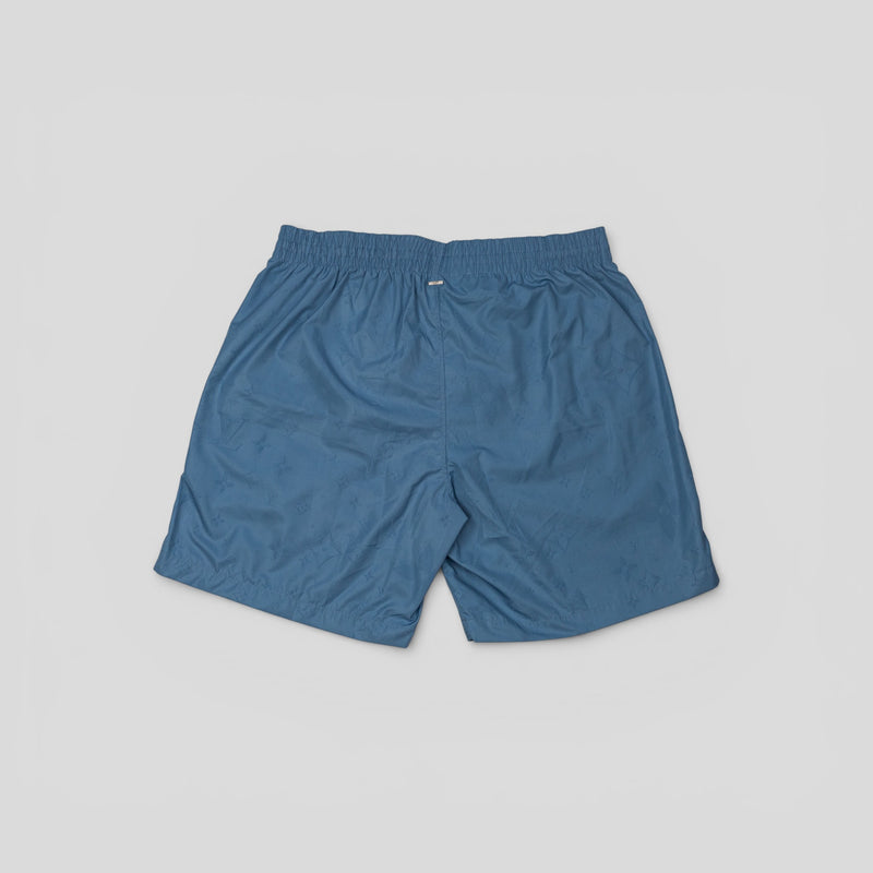 Louis Vuitton LVSE Signature Swim Board Shorts in Blue