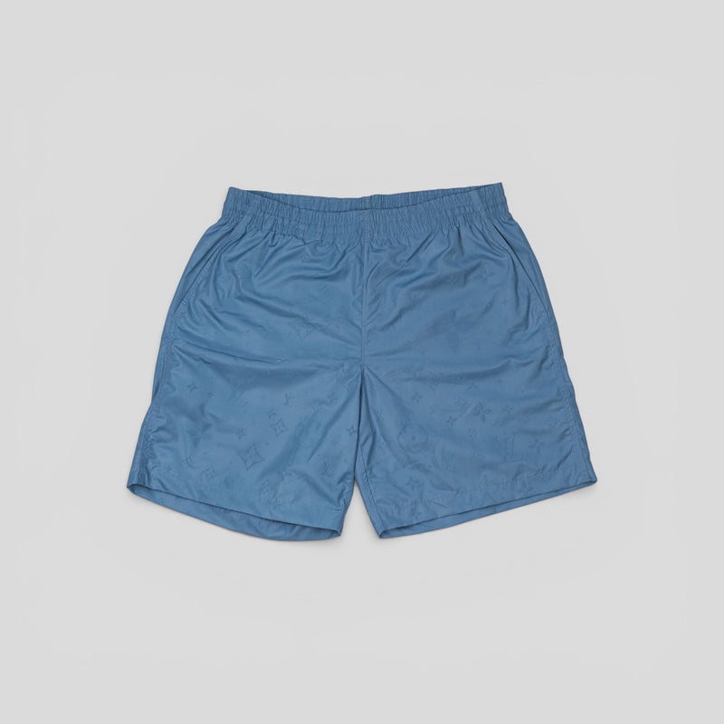 Louis Vuitton LVSE Signature Swim Board Shorts in Blue