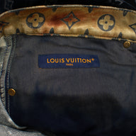 Louis Vuitton Monogram Bleach Denim Pants