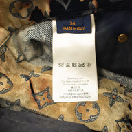Louis Vuitton Monogram Bleach Denim Pants