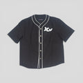 Louis Vuitton Monogram Denim Short Sleeve Shirt in Black