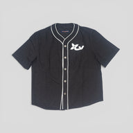 Louis Vuitton Monogram Denim Short Sleeve Shirt in Black