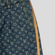 Louis Vuitton Monogram Denim Tailored Jeans in Indigo Wash