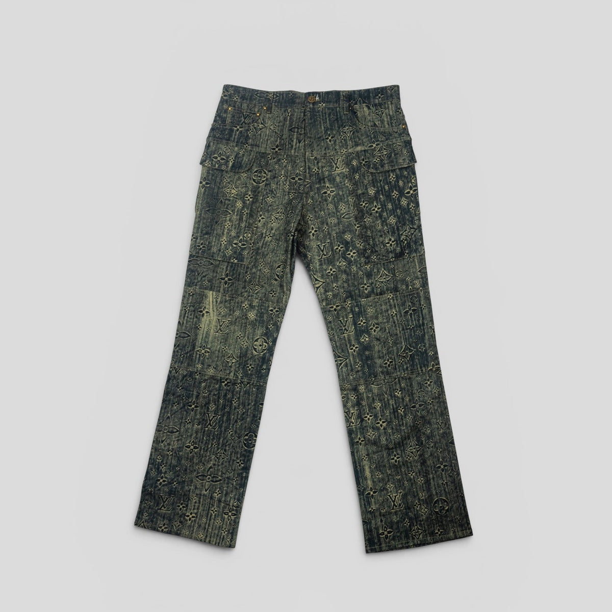 Louis Vuitton Monogram Tailored Denim Jeans