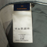 Louis Vuitton Patchwork Portrait Denim Carpenter Pants