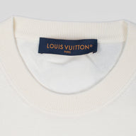 Louis Vuitton Rhinestone Monogram Degrade Tee in White