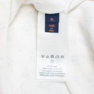 Louis Vuitton Rhinestone Monogram Degrade Tee in White